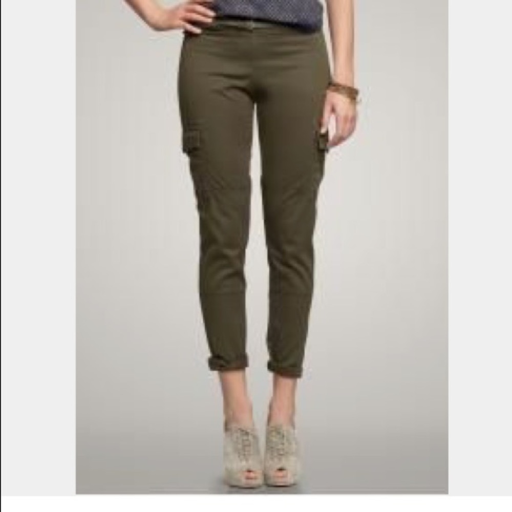 Gaps Green Utility Cargo Straight Jeans - Picture 4 of 4